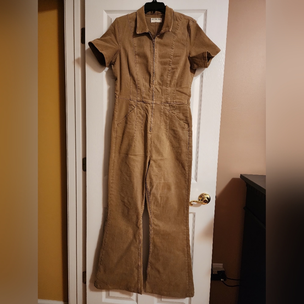 Khaki Jumpsuit for Women